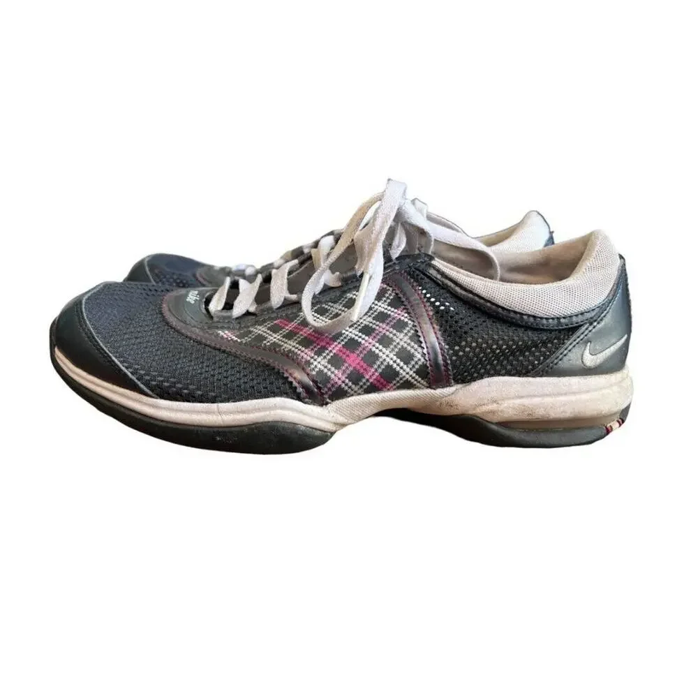 8 Nike Air Tongueless Golf Shoe Women's Shoes Gray Pink 335942-010 - Picture 5 of 11